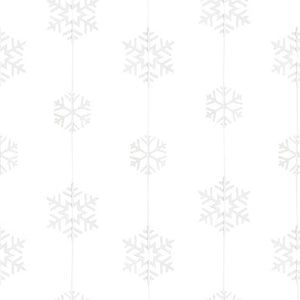 Festive Snowflake garland