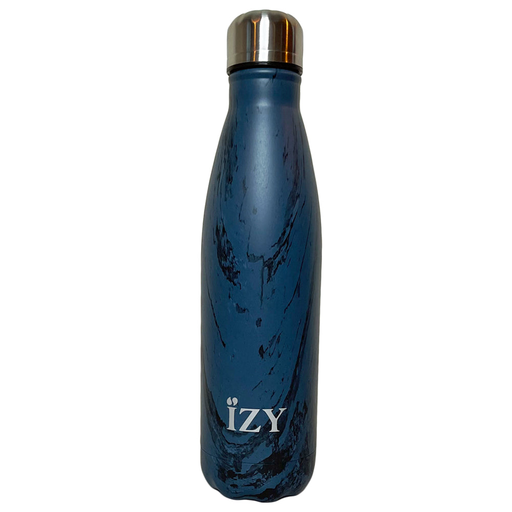 Izy bottle design blauw