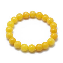 Afbeelding in Gallery-weergave laden, SERENITY | Mala Yellow Agate Crystal Healing Bracelet Reiki 6mm
