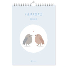 Afbeelding in Gallery-weergave laden, Fyllbooks Verjaardagskalender A4 - Birds
