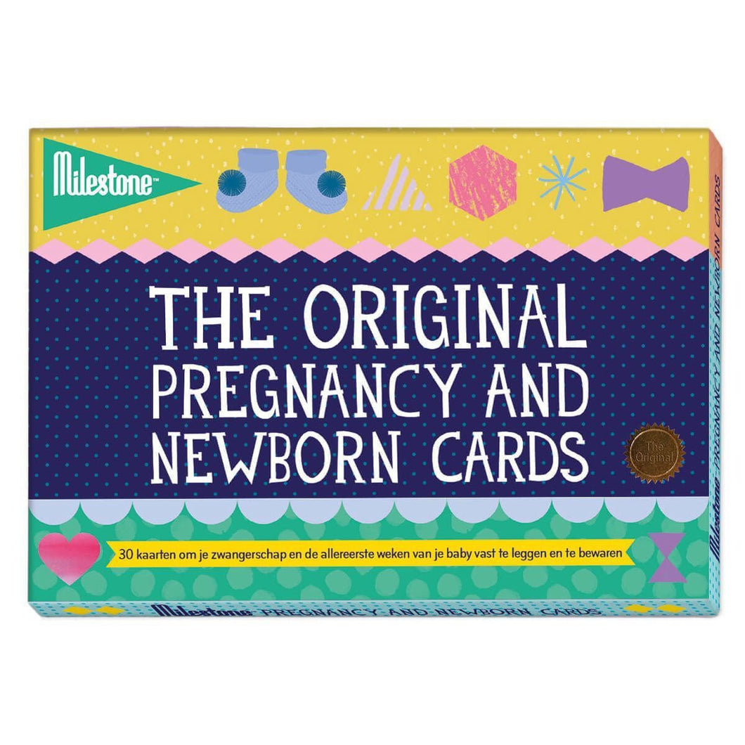 Milestone Pregnancy and newborn cards (NL editie)