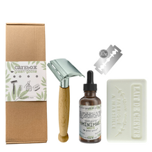 Afbeelding in Gallery-weergave laden, green-goose Carebox | The Shaving Pack | Bamboe
