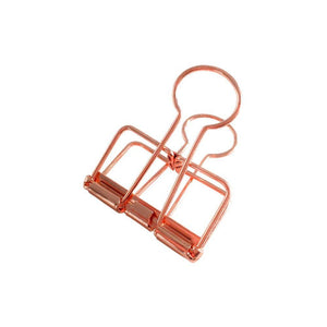 Binder clips Copper M - Lievelingshop