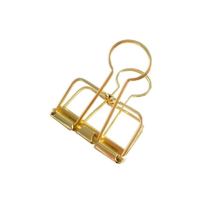 Binder clips Gold M - Lievelingshop