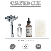 Afbeelding in Gallery-weergave laden, Carebox | The Shaving Pack | Zilver Vlindersluiting
