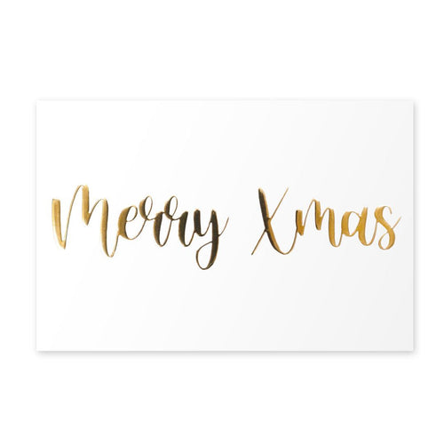 Kerst Ansichtkaart Merry Xmas - Lievelingshop