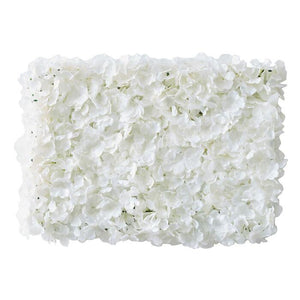 Witte bloemen muur backdrop (1 tegel) - Lievelingshop